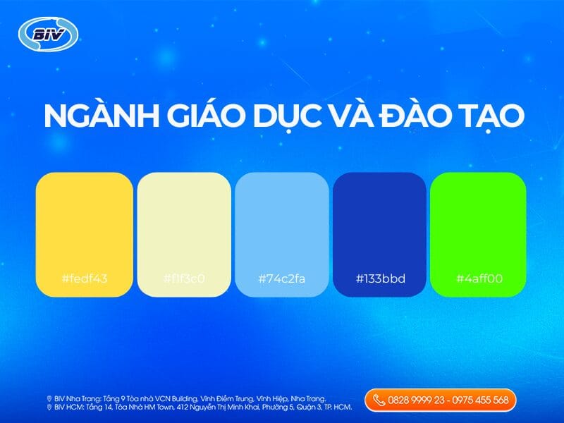 GỢI Ý CÁC MÀU SẮC CHỦ ĐẠO XU HƯỚNG 2025 PHÙ HỢP TRONG NGÀNH NGHỀ 11