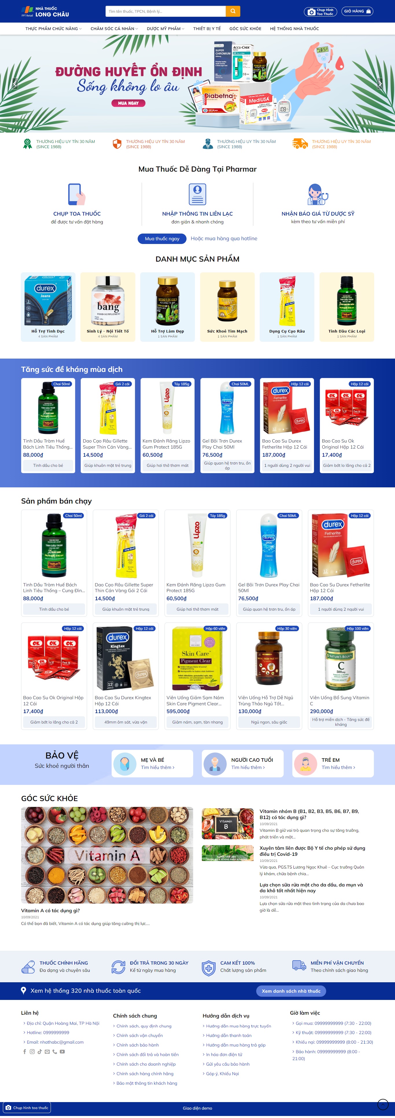 theme wordpress nha thuoc 02