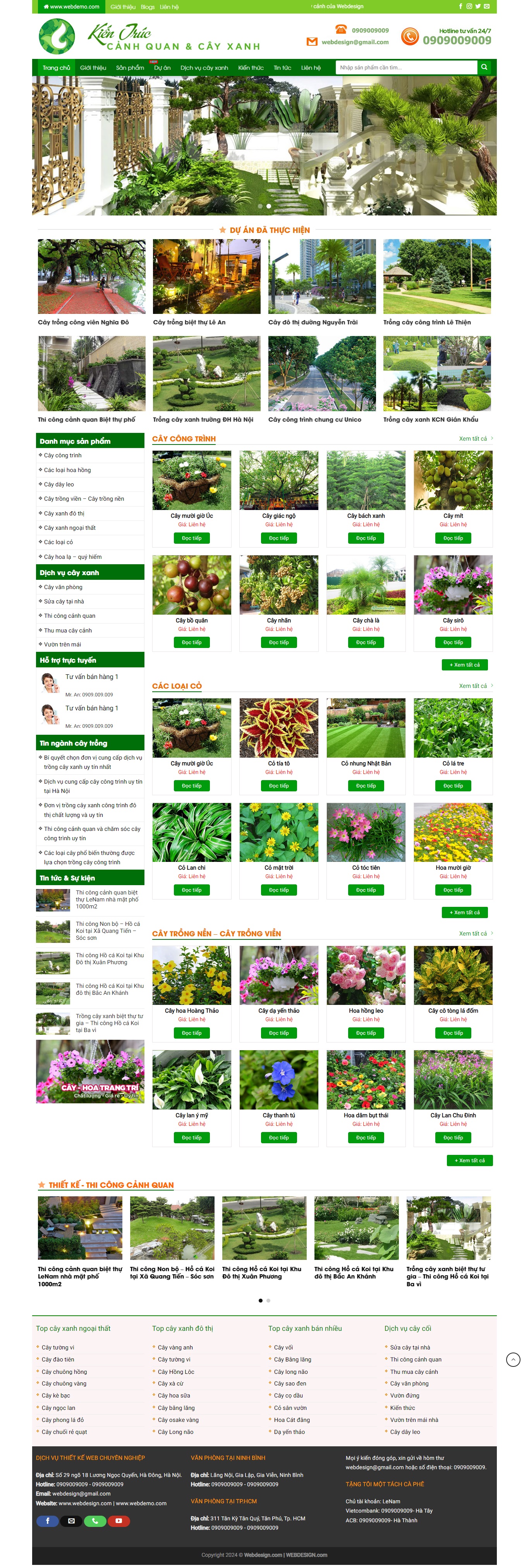 theme wordpress ban cay xanh 02