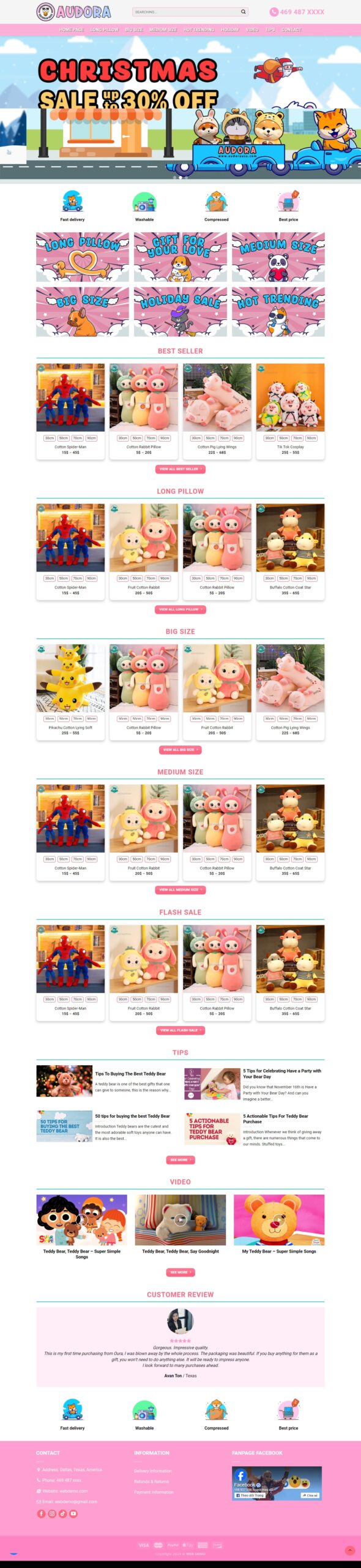 theme wordpress ban gau bong scaled