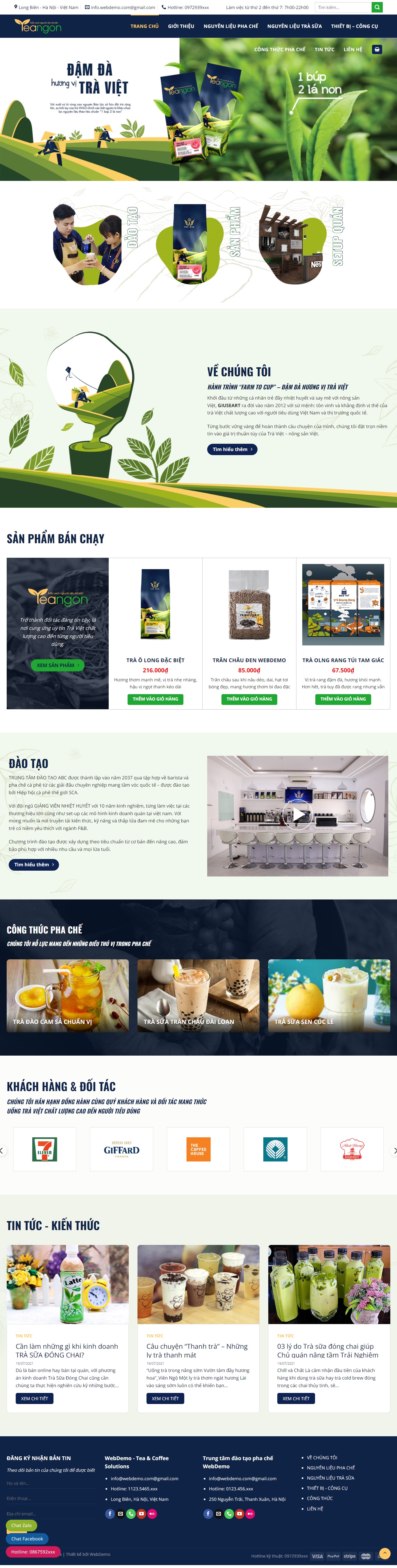theme wordpress ban nguyen lieu tra sua 02