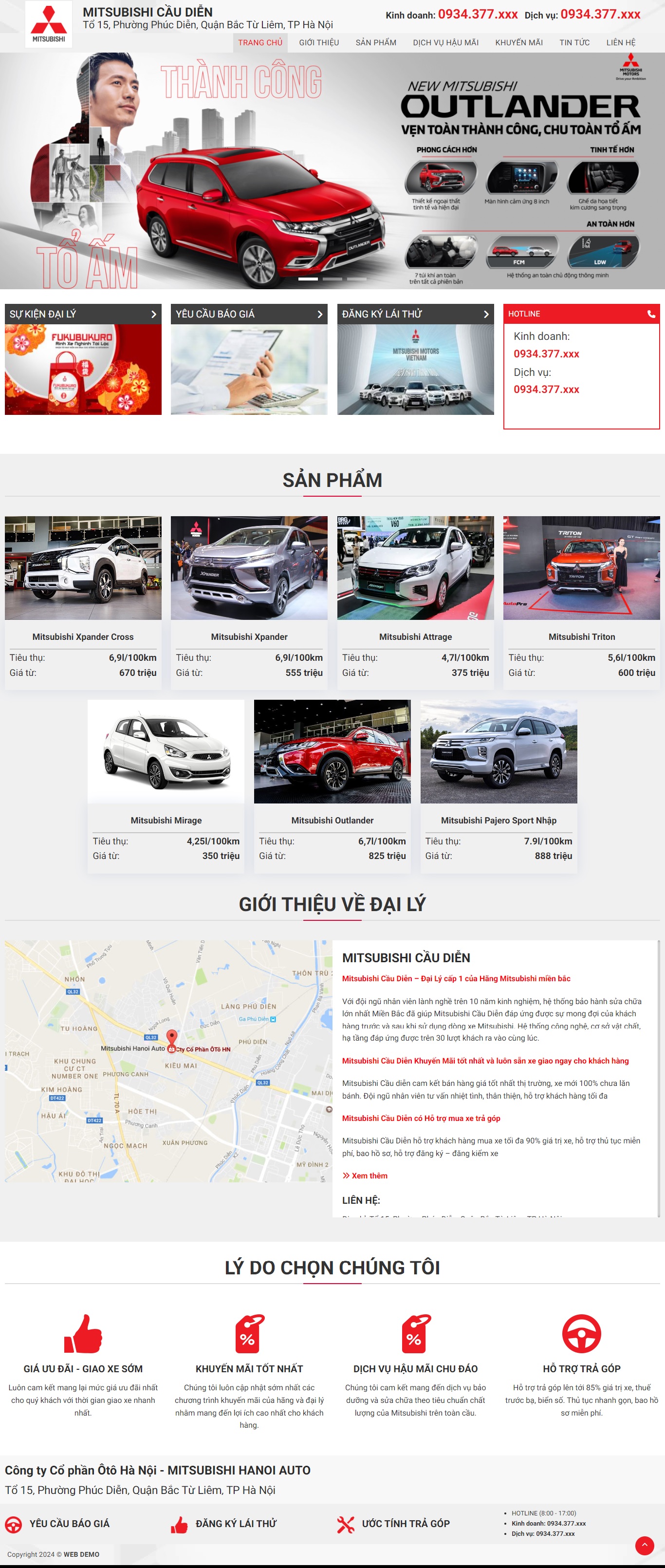 theme wordpress ban oto mitsubishi 02