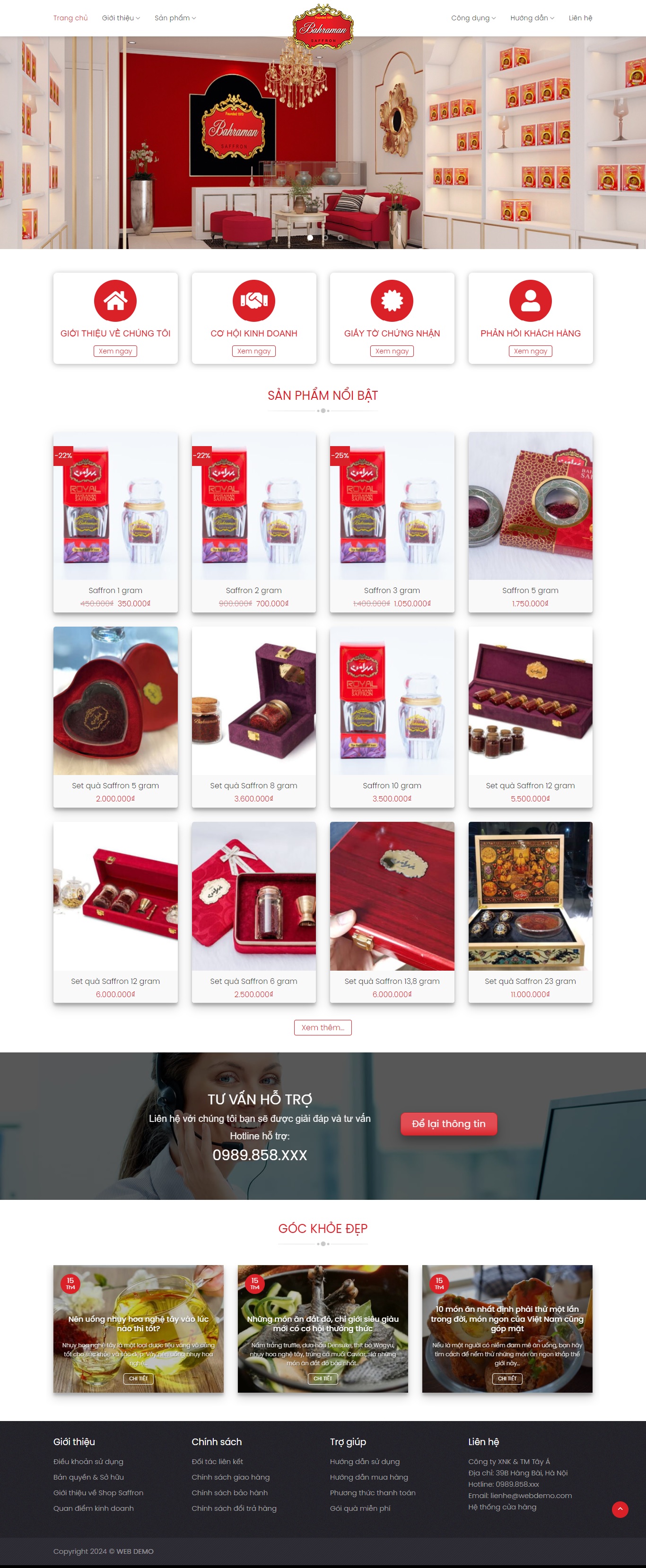 theme wordpress thuc pham 24