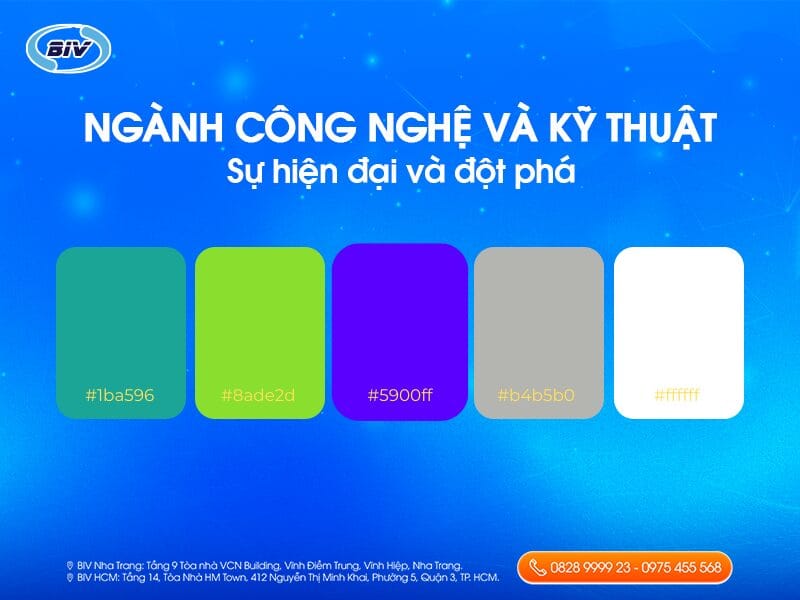 GỢI Ý CÁC MÀU SẮC CHỦ ĐẠO XU HƯỚNG 2025 PHÙ HỢP TRONG NGÀNH NGHỀ 9