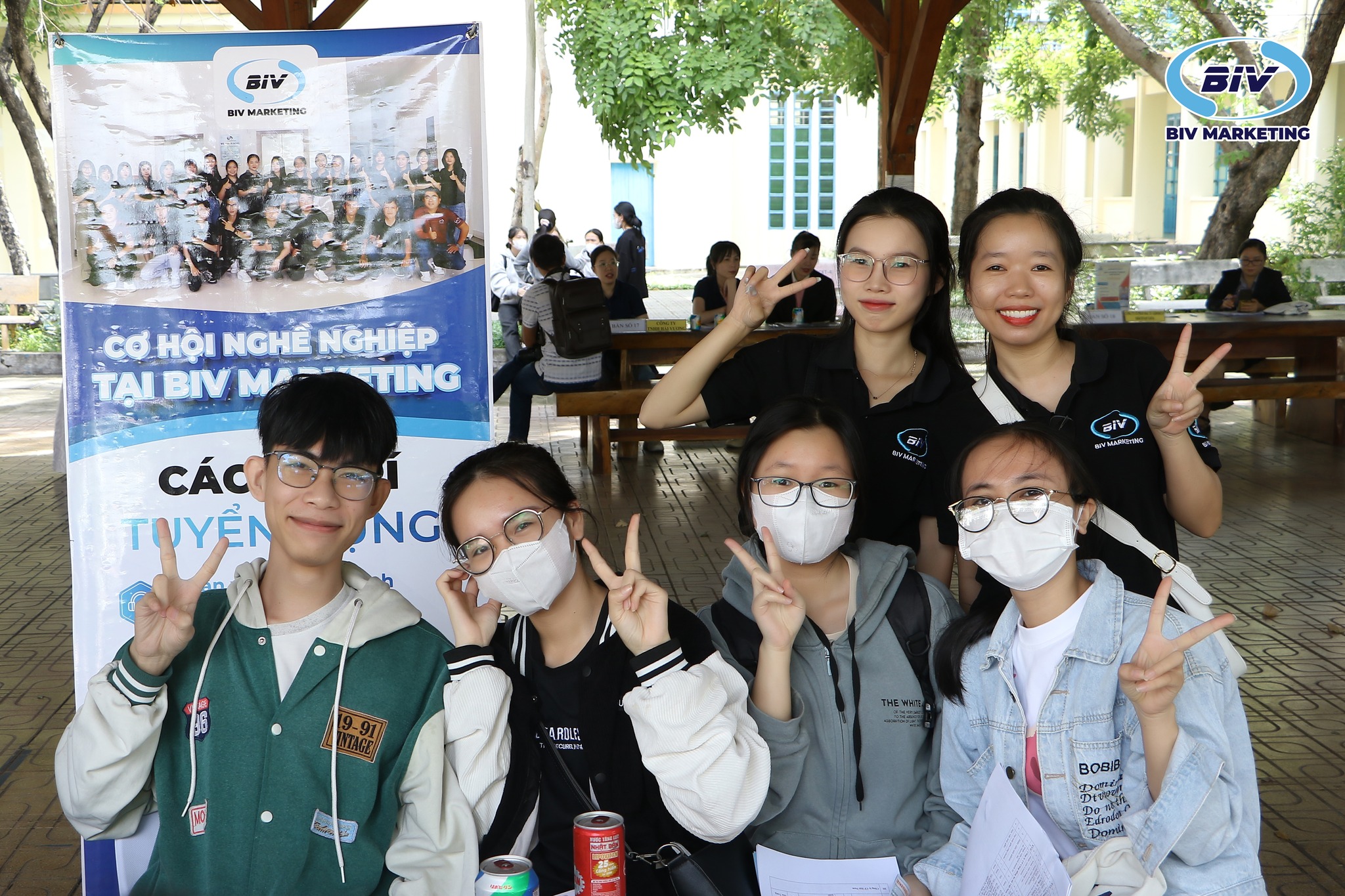 BIV MARKETING ĐỔ BỘ "NGÀY HỘI VIỆC LÀM CHÀO XUÂN ẤT TỴ" TẠI ĐẠI HỌC NHA TRANG biv do bo ngay hoi viec lam tai dai hoc nha trang 4