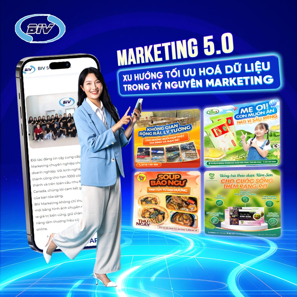 MARKETING 5.0 - XU HƯỚNG TỐI ƯU HOÁ DỮ LIỆU TRONG KỶ NGUYÊN MARKETING. vuong